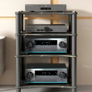 A-852 Power Amplifier Rack Cabinet Audio Room Home Theater Conference Room Equipment Cabinet Audio Tank Shock Absorber Stand