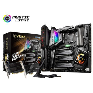 MSI MEG Z390 GODLIKE LGA1151 (Intel 8th and 9th Gen) M.2 USB 3.1 DDR4 Wi-Fi SLI CFX Extended ATX Z390 Used Gaming Motherboard