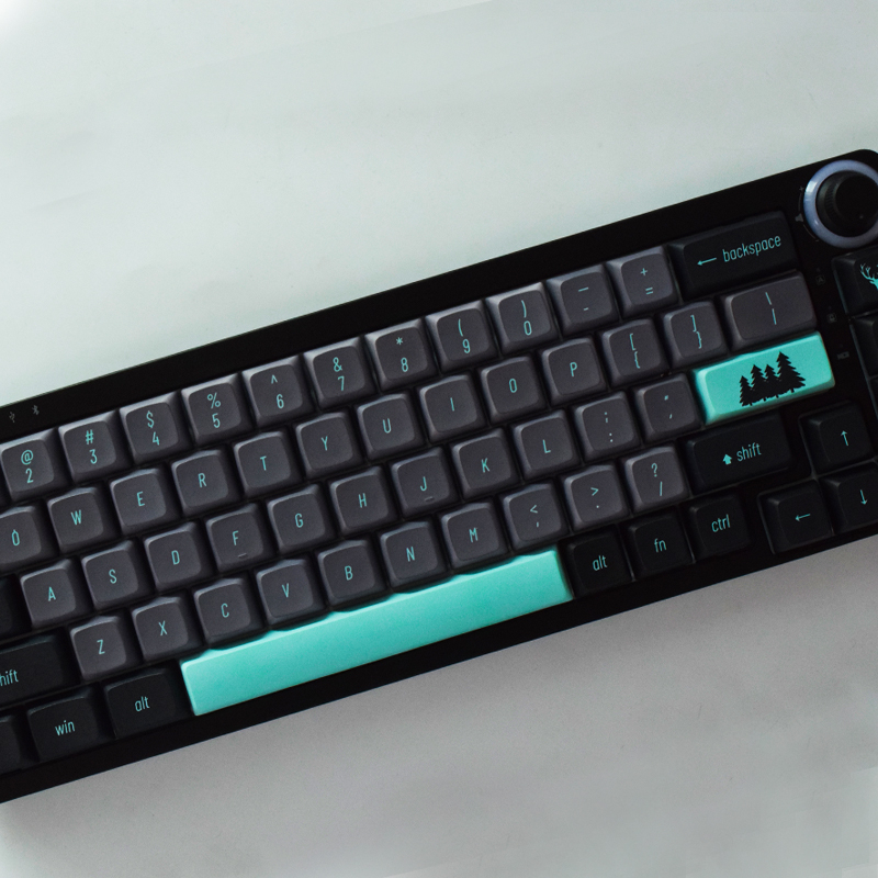 AFLION 2021 Hot Selling Diy Blue Switch 60% Rgb Wireless Dual Mode 5 Pin Hotswap Mechanical Keyboard - Image 2