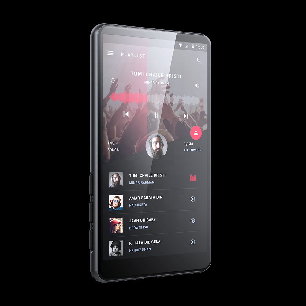 HBNKH H-R900 Multimedia Android 8GB Mp3 Wifi Version Mp5 Game Player with Customized APP Installation and Type-c Interface - Image 3