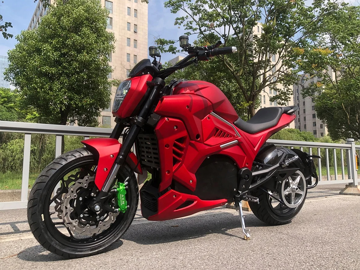 High End 72v 8000w 150km/h High Speed Racing Electric Motorcycle