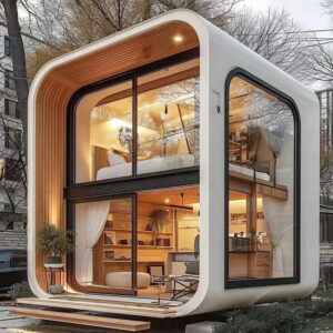 Prefabricated Houses Space Capsules Camping Small Mobile Custom Container Modular Houses