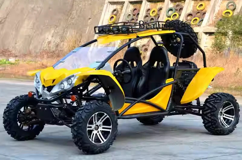 All Terrain ATV Kart Double Seater Motorcycle 4x4 Adult Gasoline 4x4 Electric Vehicle