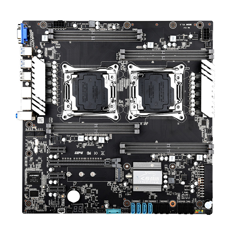 Jingsha X99 Dual Cpu LGA2011-3 REG DDR4 PC Motherboard - Image 2