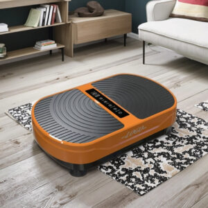 New Products ABS Mini Vibration Machine Plate Vertical Direction Fitness Electromagnetic Technology Crazy Fit Massage