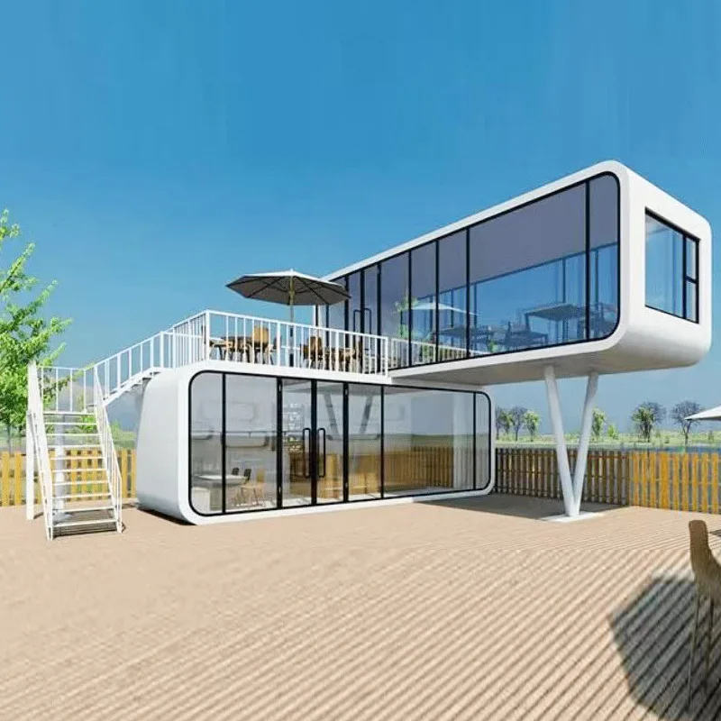 Prefabricated Houses Space Capsules Camping Small Mobile Custom Container Modular Houses - Image 3