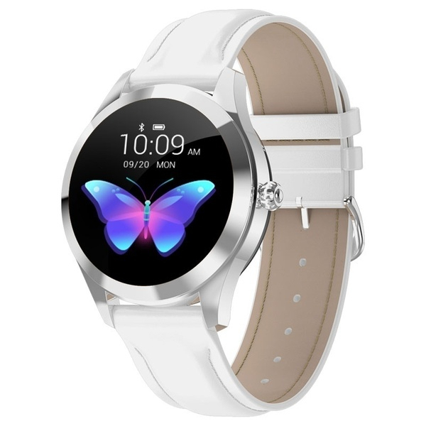 Hot IP68 Waterproof Heart Rate Monitoring Stainless Steel Kw10 Smartwatch Women Smart Watch Fitness Bracelet - Image 4