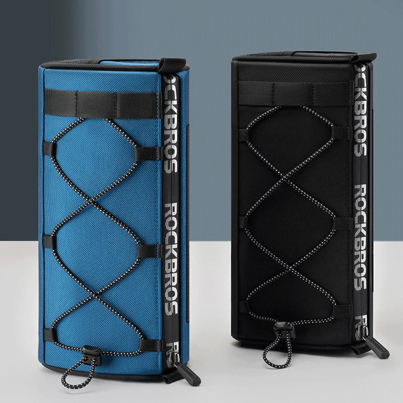 ROCKBROS Bike Handlebar Front Bag Large Capacity Bicycle Front Storage Bag Portable Shoulder Bag Multi-purpose Cycling Accessory - Image 3