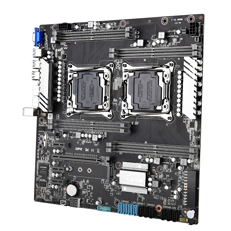 Jingsha X99 Dual Cpu LGA2011-3 REG DDR4 PC Motherboard - Image 4