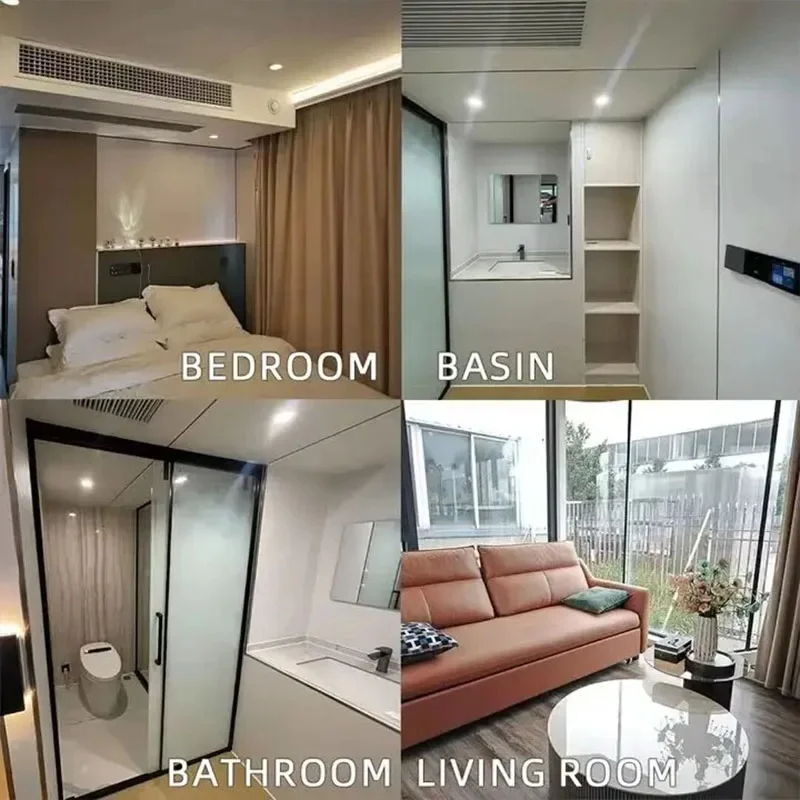 20ft 30ft 40ft Mobile Homes, Luxury Tiny Houses, Prefabricated Space Capsule Container House, Ideal for Commercial Use - Image 3