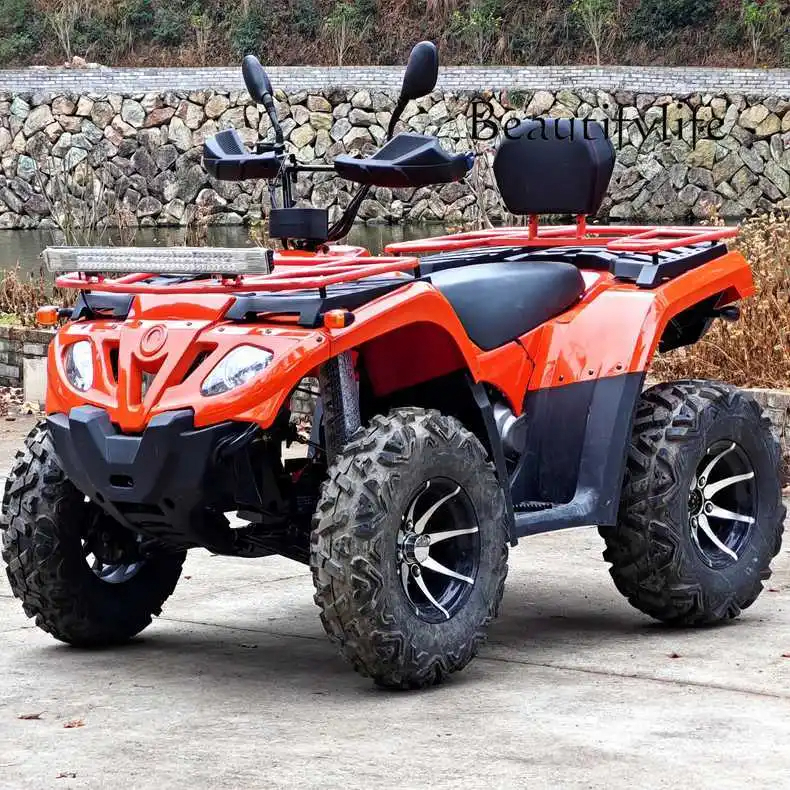 All Terrain ATV Kart Double Seater Motorcycle 4x4 Adult Gasoline 4x4 Electric Vehicle - Image 2