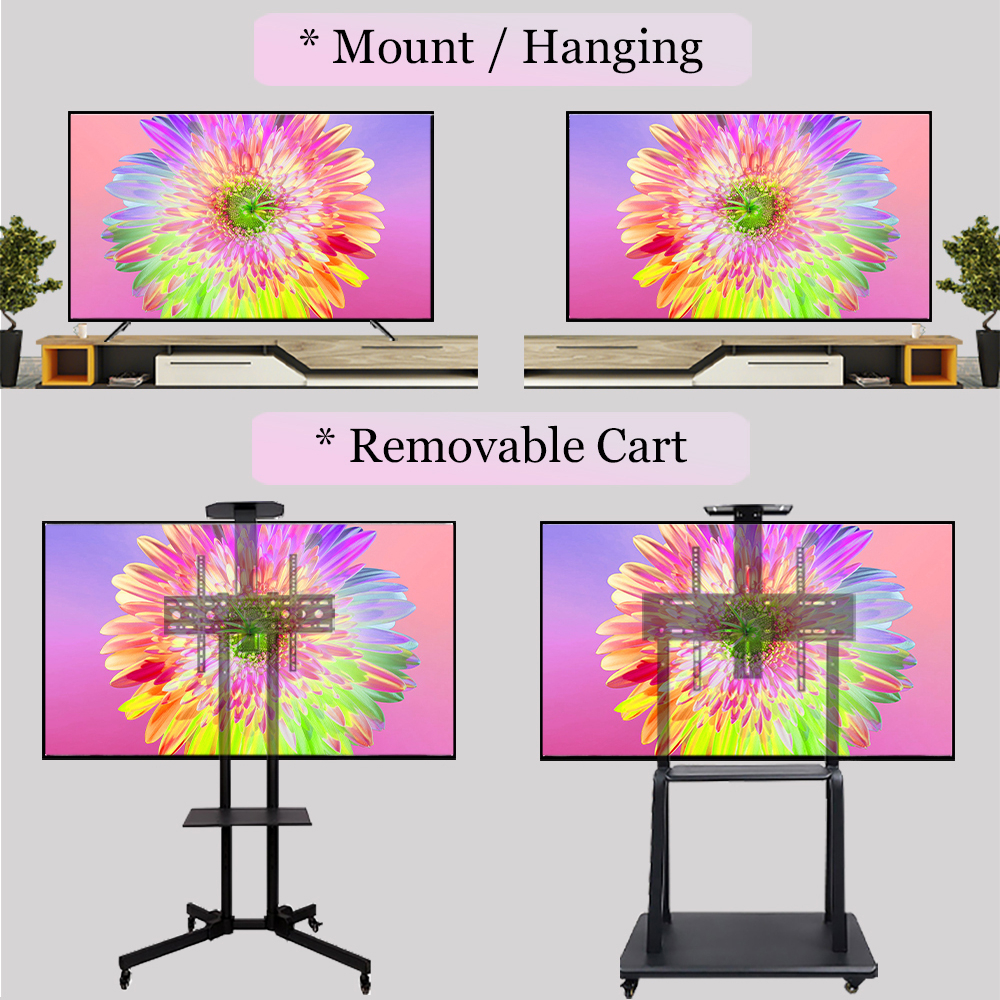 Unbreakable Smart TV 75 Inch Larger Screen TV Home Heater 4K UHD Television 80 Inch LED TV - Image 5