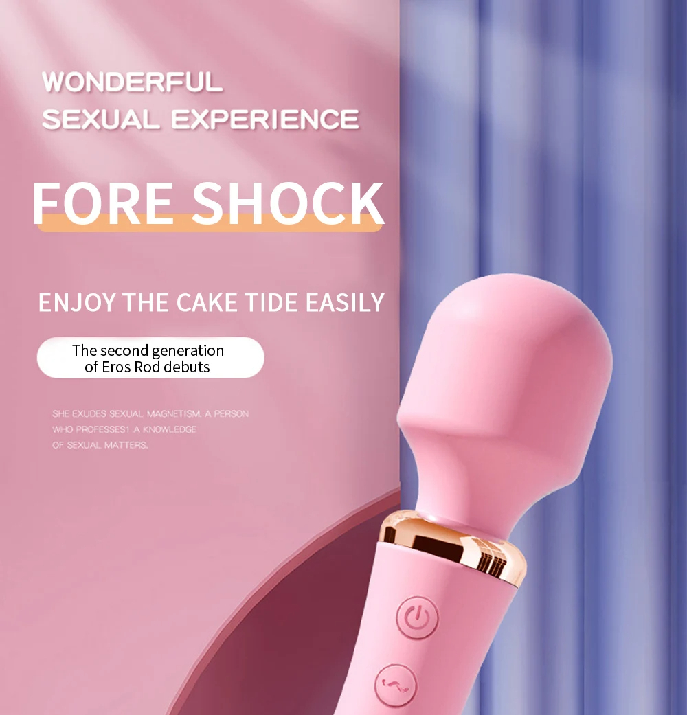 BLACKWOLF Powerful AV Vibrator Magic Wand Personal Clit Massage Clitoral Stimulator Big Head Vibrators Sex Toys For Woman Adults - Image 4