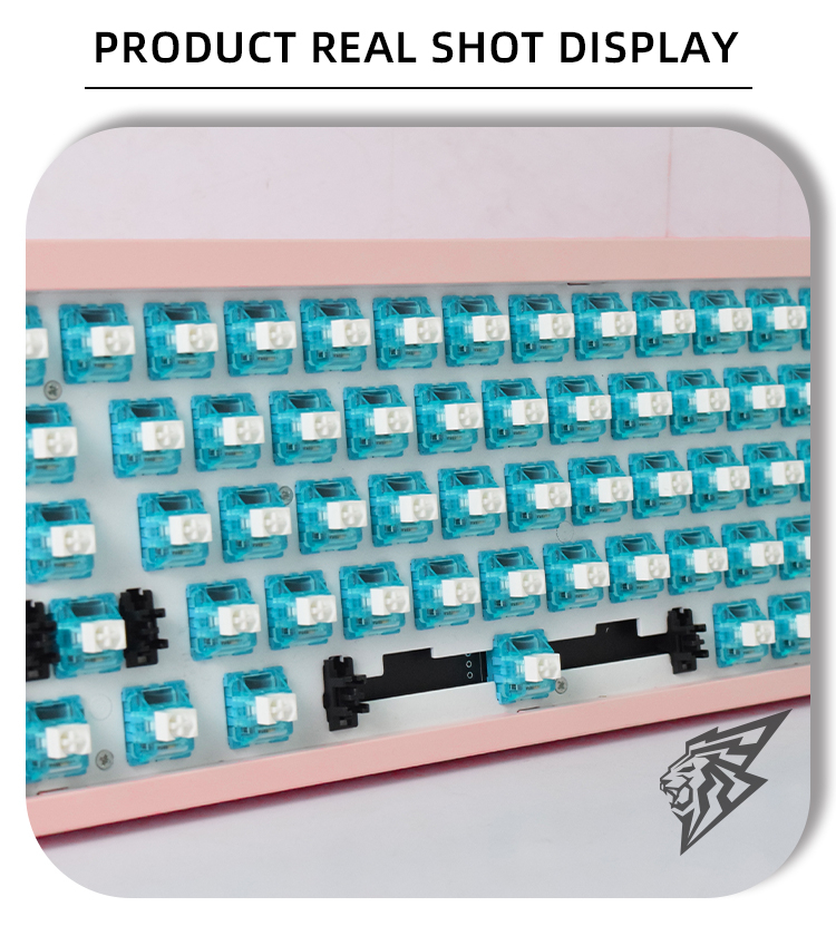 AFLION 2021 Hot Selling Diy Blue Switch 60% Rgb Wireless Dual Mode 5 Pin Hotswap Mechanical Keyboard - Image 5