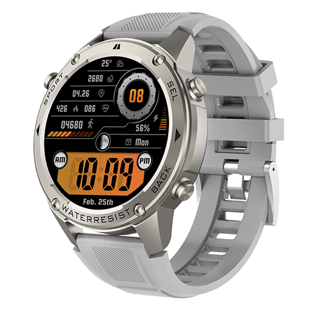 2025 Relojes Smart Watch 1.43inch AMOLED 500mAh Battery 5ATM Waterproof BT Calling GPS Sports SmartWatch DM56 Fitness Tracking - Image 6