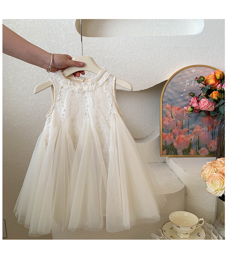 422 Summer Princess Design Little Baby Girls Embroidery Flower Dress Infant Toddler Kids Tutu Dresses Clothing - Image 6