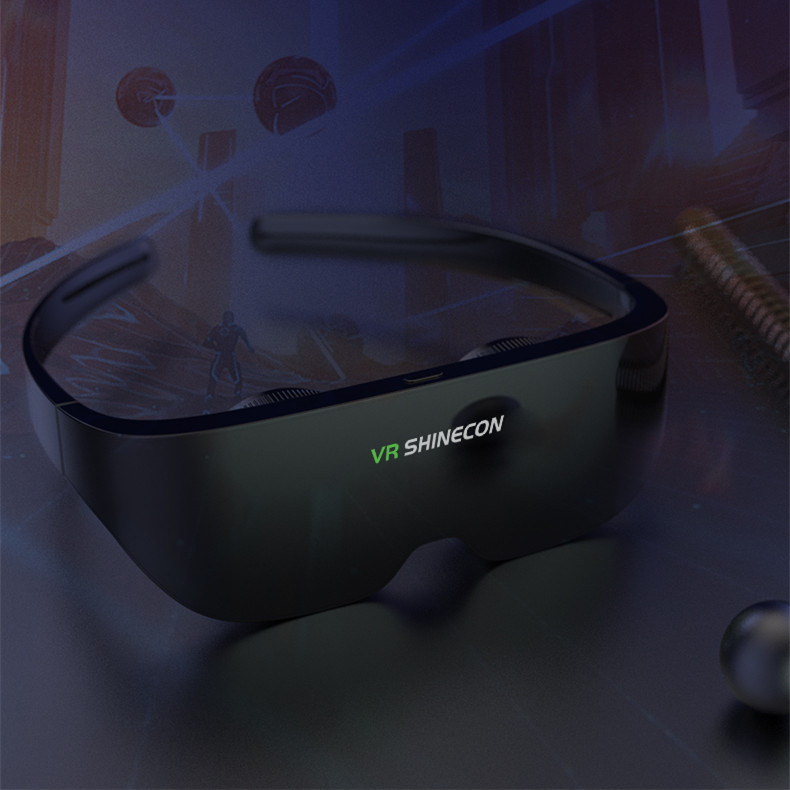 2025 New Popular 1023in 70 Degree Ultra-wide Field VR Shinecon HD Ultra-thin All in One VR Glasses - Image 5