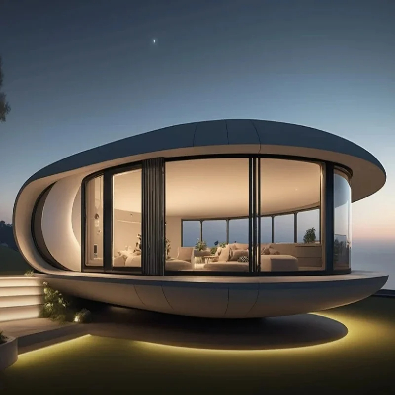 Hotel Ready Space Capsule Tiny House Top Tier Room Option