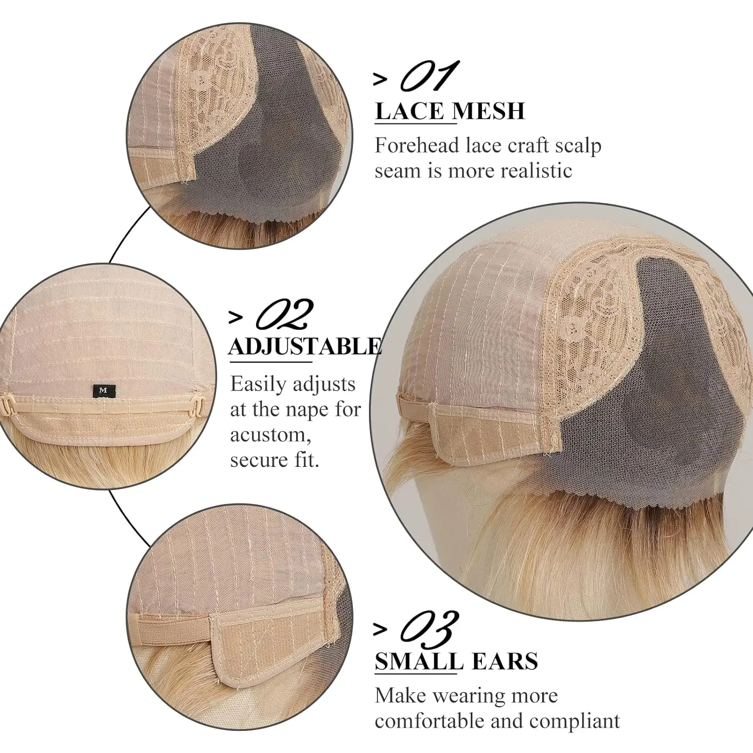 Remy Human Hair Wigs for Women Brown Pixie Cut Lace Frontal Wigs Short Straight Layered Bob Wigs with Bangs HD Transprent Lace - Image 4