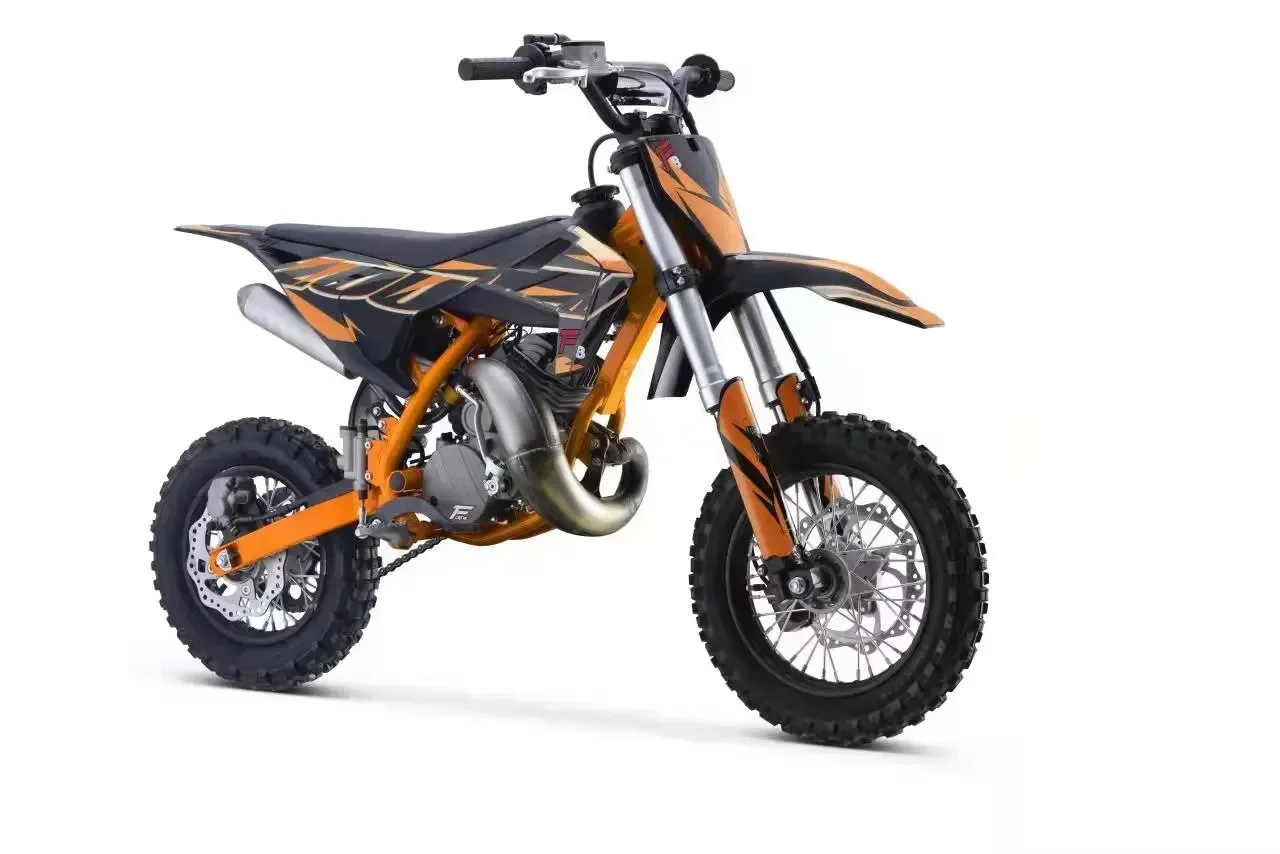 50cc Dirt Bike with Disc Brake2 Stroke Electric Start Motorcycle with Single Cylinder Air-cool Off Road Cross Pit Bike for Kid - Image 6