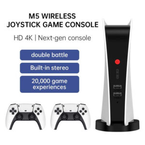 M5 Mini Video Game Console USB Stick 64G 128G Wireless Handheld Player Built-in HD 4K TV Output Handheld Retro Video Game Consol