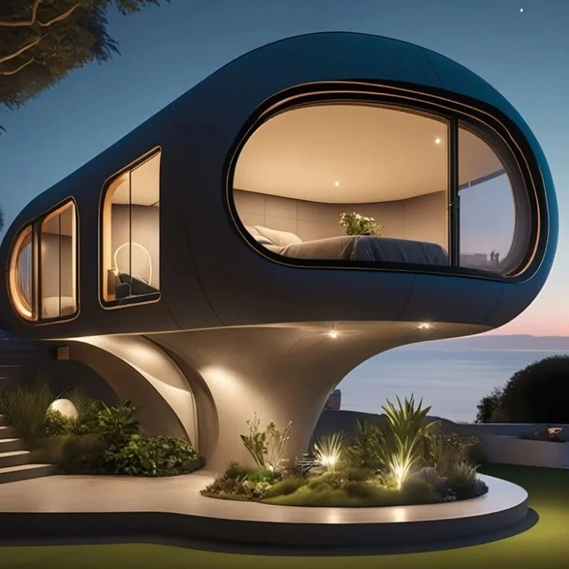 Hotel Ready Space Capsule Tiny House Top Tier Room Option - Image 4