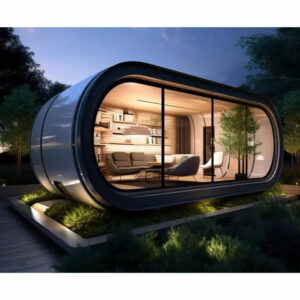 2025 Prefabricated Capsule Home Office Pod - Perfect for Living and Business Use