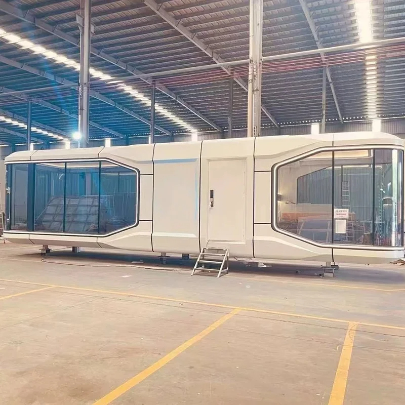 20ft 30ft 40ft Mobile Homes, Luxury Tiny Houses, Prefabricated Space Capsule Container House, Ideal for Commercial Use - Image 6