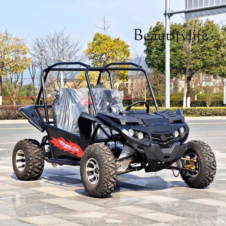 All Terrain ATV Kart Double Seater Motorcycle 4x4 Adult Gasoline 4x4 Electric Vehicle - Image 5